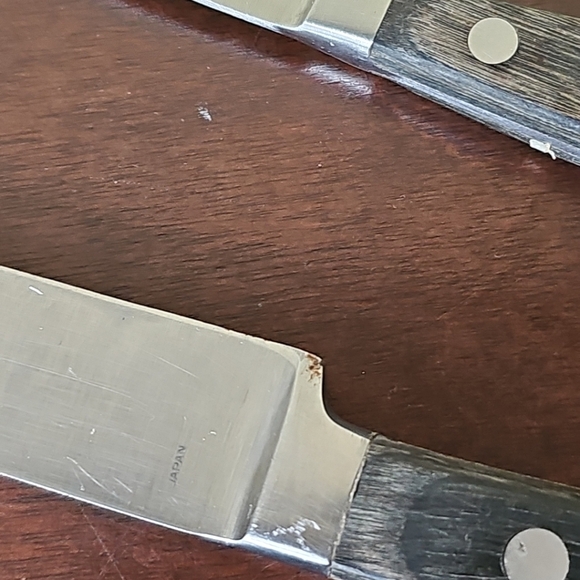 Wiltshire StaySharp Stainless Kitchen Knifes w/ hardwood Handles-3 pcs JAPAN - Picture 7 of 10